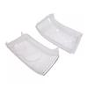 2PCS Headlight HeadLamp Lens Cover LH+RH For Land Range Rover Sport 2006-2009