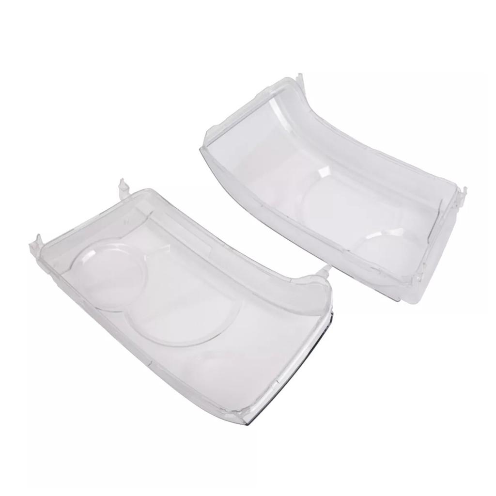 2PCS Headlight HeadLamp Lens Cover LH+RH For Land Range Rover Sport 2006-2009
