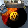 BVB09 Round Area Rug,Carpet Rug for Living Room Bedroom Sofa Playroom Decor,Non-slip Floor Mat