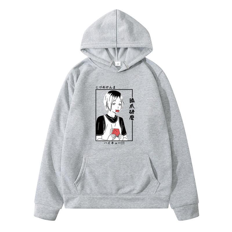 Hip Hop Hooded Men's and Women's Sweater Sports Long Sleeve Printed Loose Hooded Sweater