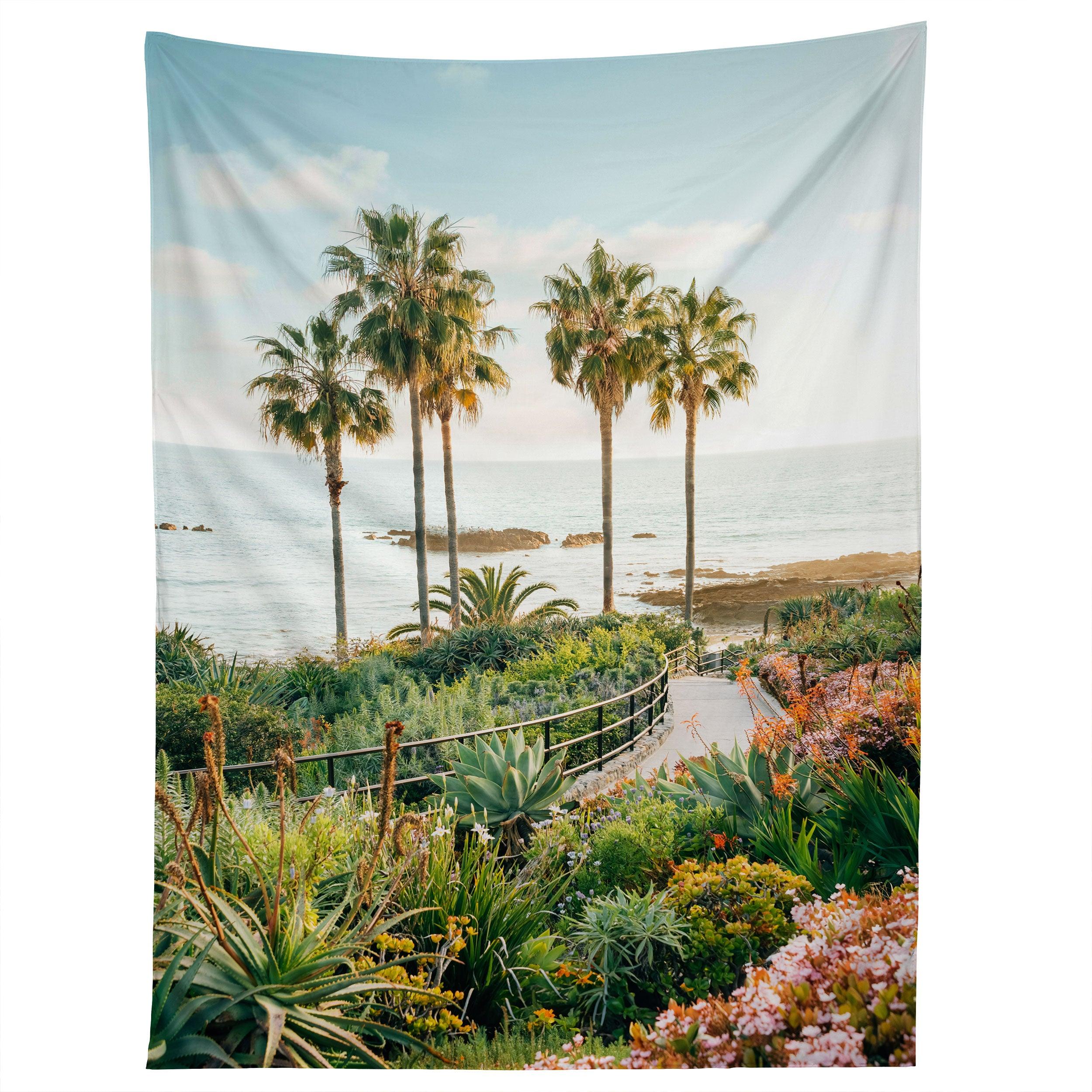 BEACHSIDE BLOOM tapestry 75x100