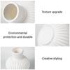 Plastic Flower Vase for Flowers Desk Accessorie Interior Accessories Table Decoration and Accessories Room Decoration