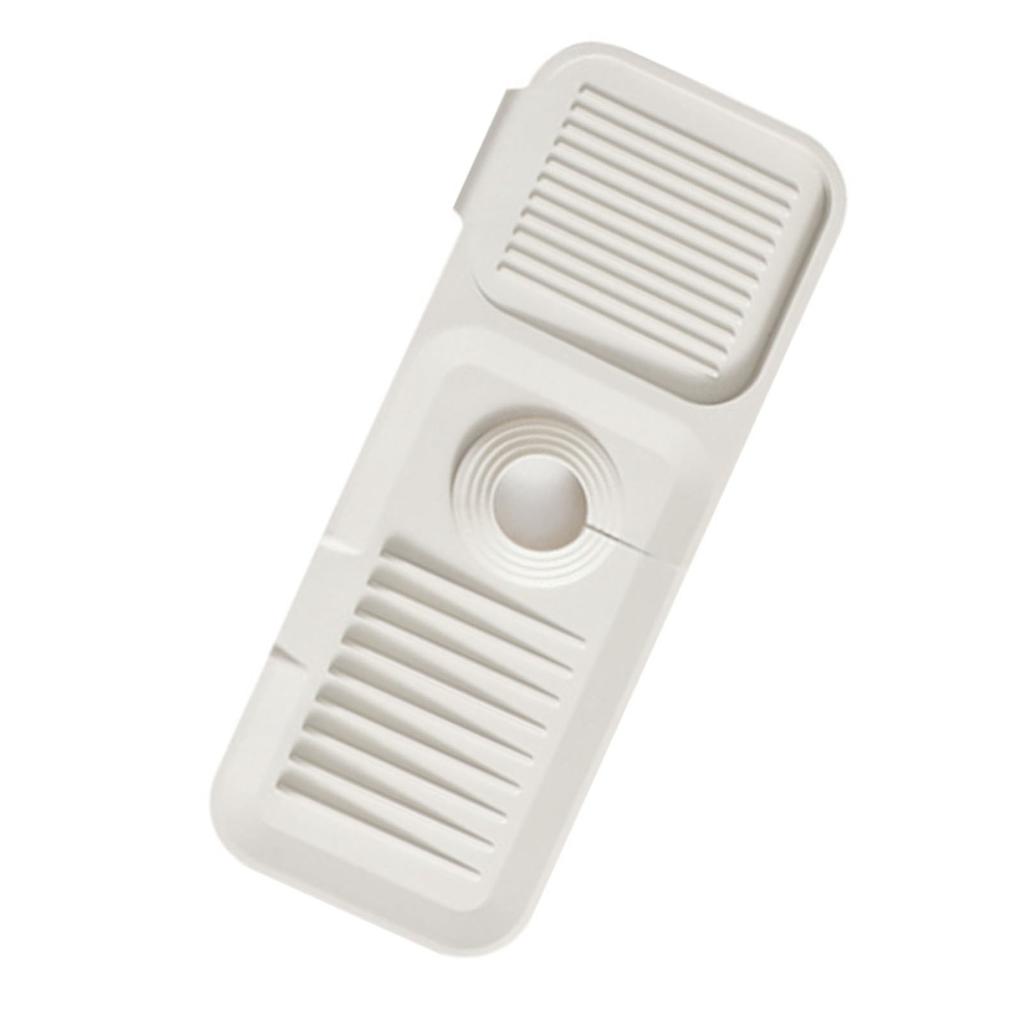 Silicone Sink Faucet Mat Foldable Thicken Soft Silicone Faucet Water Catcher Mat Sink Draining Pad for Kitchens