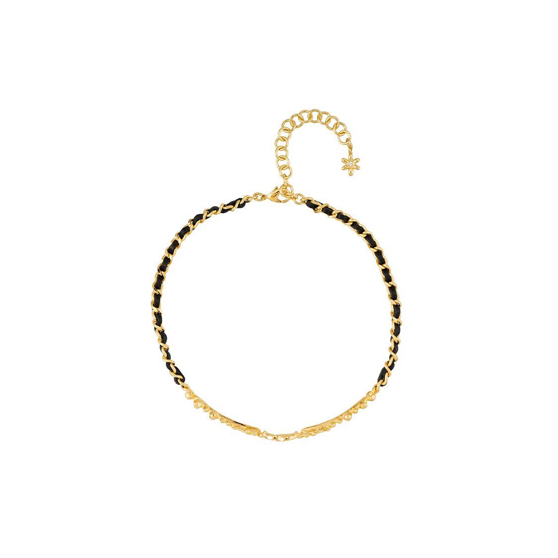 

Chanel Logo Double C Metal Lambskin Rhinestone Necklace Women necklace Black ABB327-B13558-NQ115 Box+Padding Board,F,Black