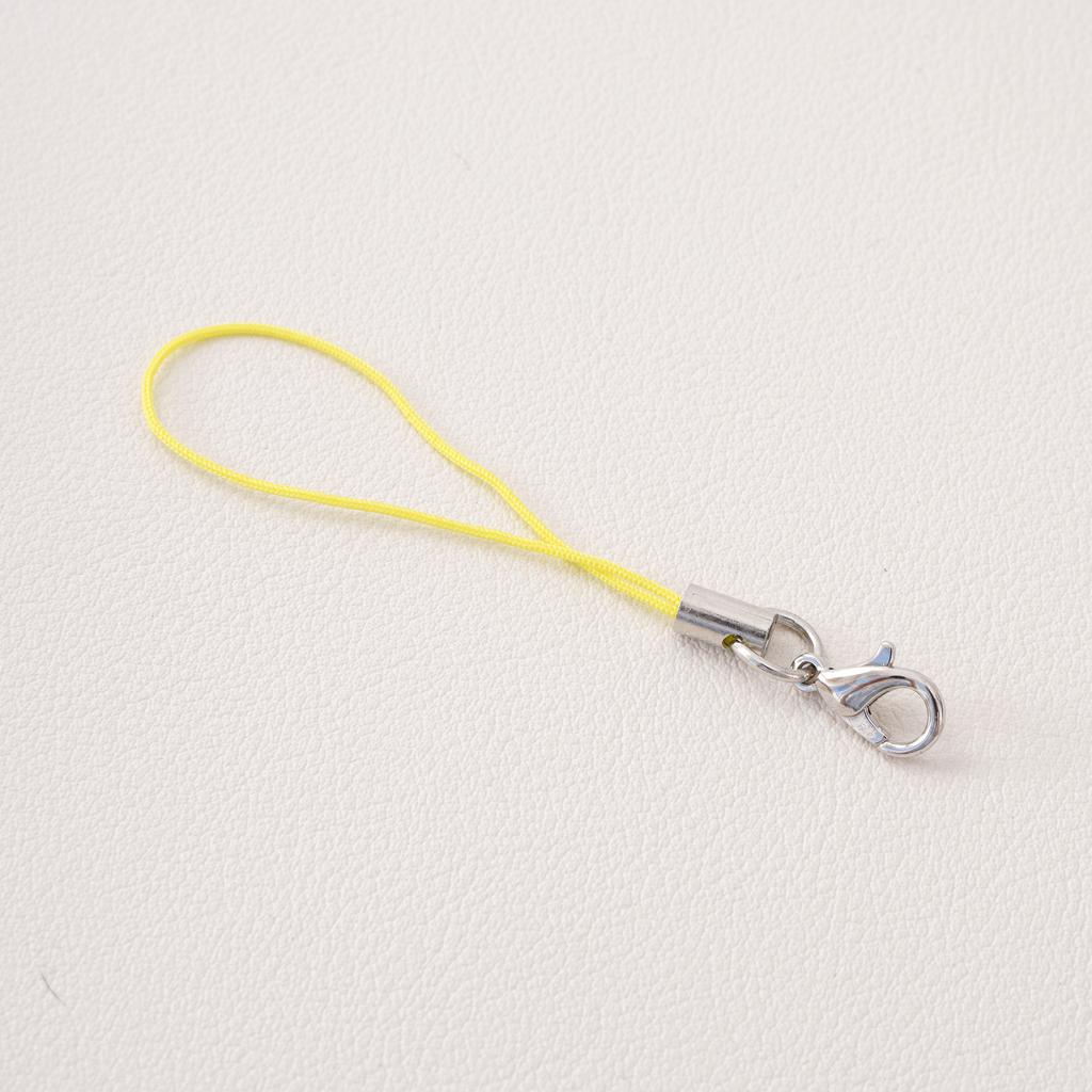 10Pcs/pack Polyester Phone Strap Lobster Clasp Phone Strap Doll String Keychain Phone Lanyard