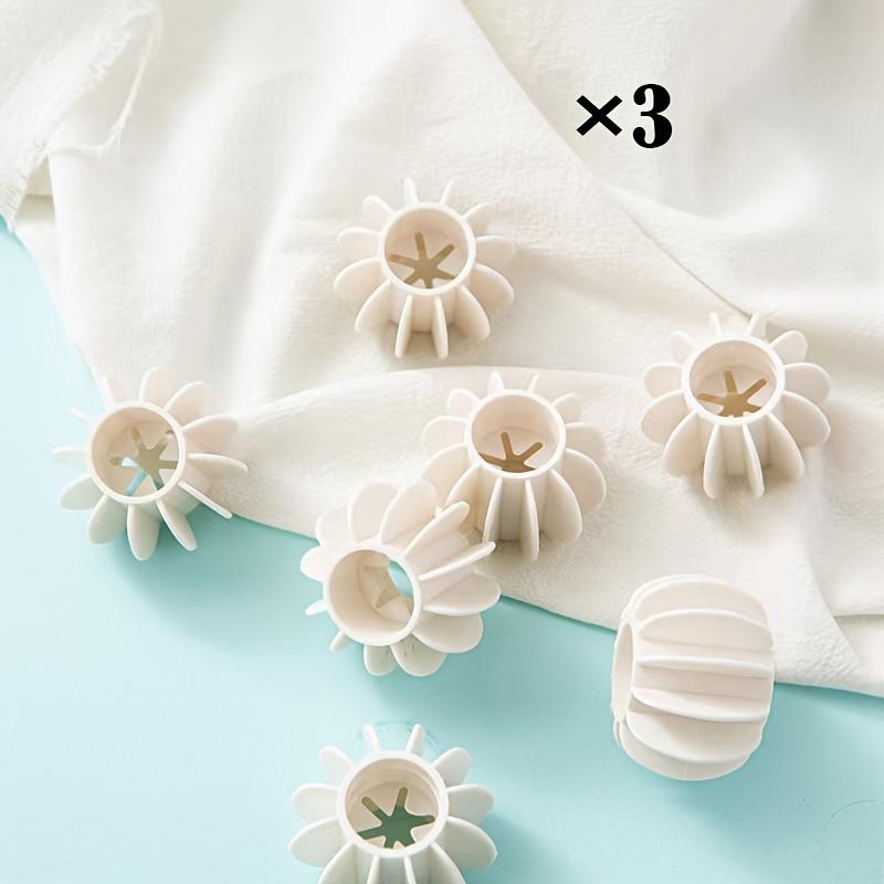 3pcs Silicone Magic Laundry Balls, Can Be Reused To Clean Clothes And Hair, Pet Hair Remover, Washing Machine Cat Hair Collector, Laundry Balls