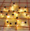 2M 20LED Santa Claus Snowman Elk Garland Lights String Christmas Decorations for Home 2025 Xmas Tree Ornaments Navidad New Year