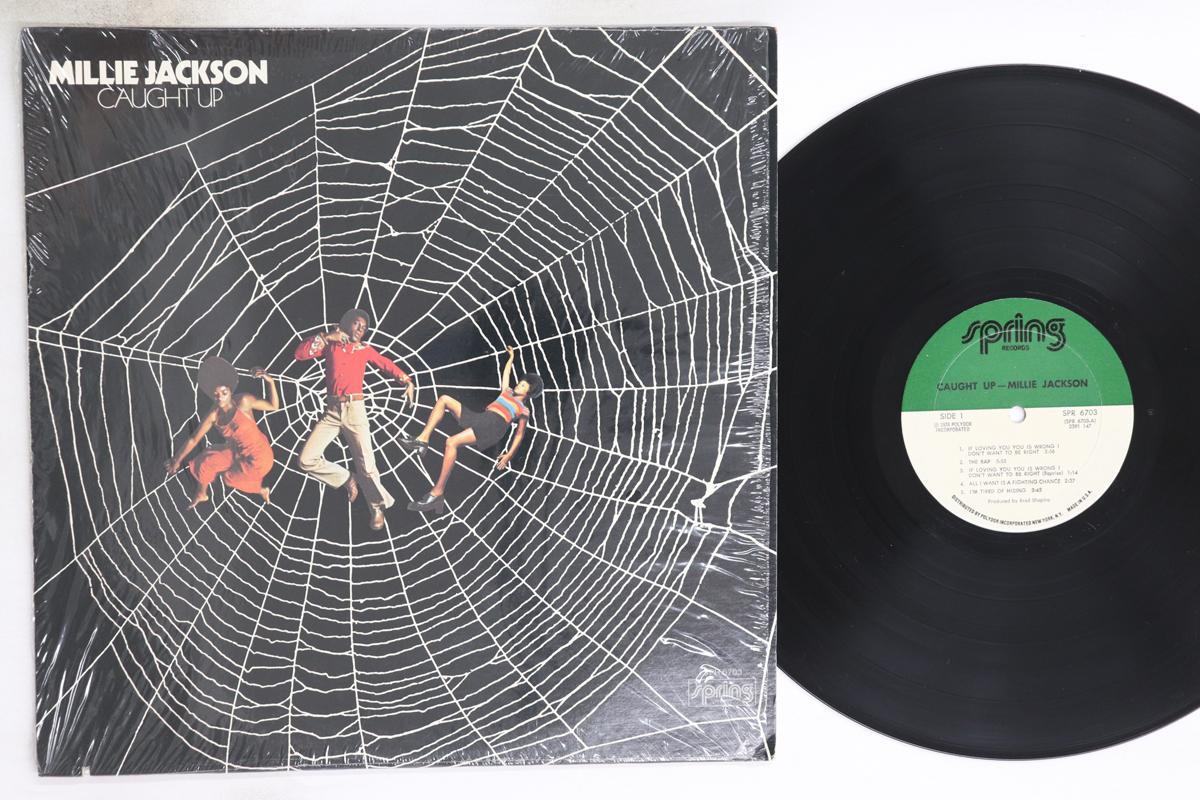 

LP Record MILLIE JACKSON - Caught Up SPR6703 SPRING 1974 US Soul/Funk Used