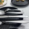 Knives, Forks and Spoons Stainless Steel Tableware Set Western Food Steak Knives, Forks and Spoons Gift Box Set