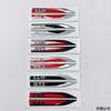 1Pair Car Side Fender Emblem Sticker GTI Polo Golf Passat Tiguan Arteon Touareg Taigo Bora Jetta Decoration
