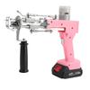 Rug Tufting Starter Kit Battery Powered Cordless Tufting Machine for Home Crafts Carpet Weaving