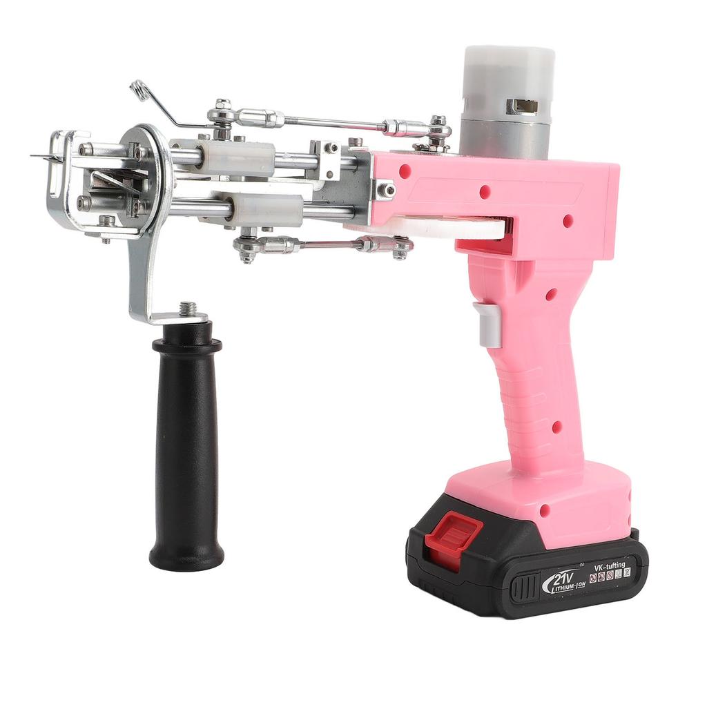Rug Tufting Starter Kit Battery Powered Cordless Tufting Machine for Home Crafts Carpet Weaving