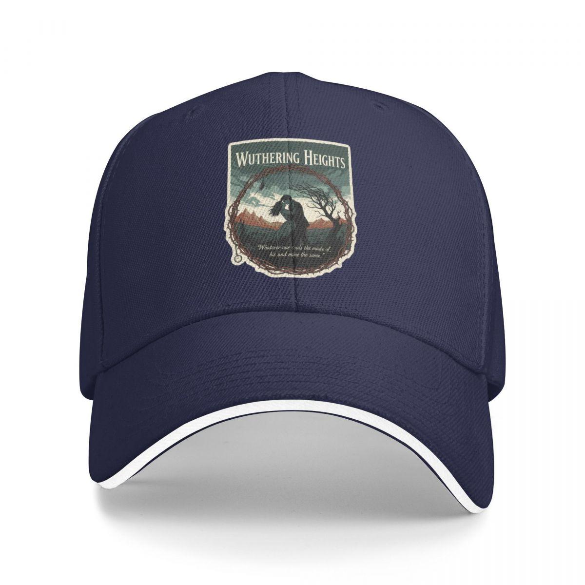 

Baseball Caps Wuthering Heights RoUnisextic Embrace Illustration Casquette Unisex Outdoor Summer Caps One Size