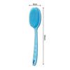 Silicone Body Scrubber Exfoliator with Handle Gentle Back Bath Brush Deep Cleansing Bath Brush Promote Blood Circulation Shower Loofah for Shower