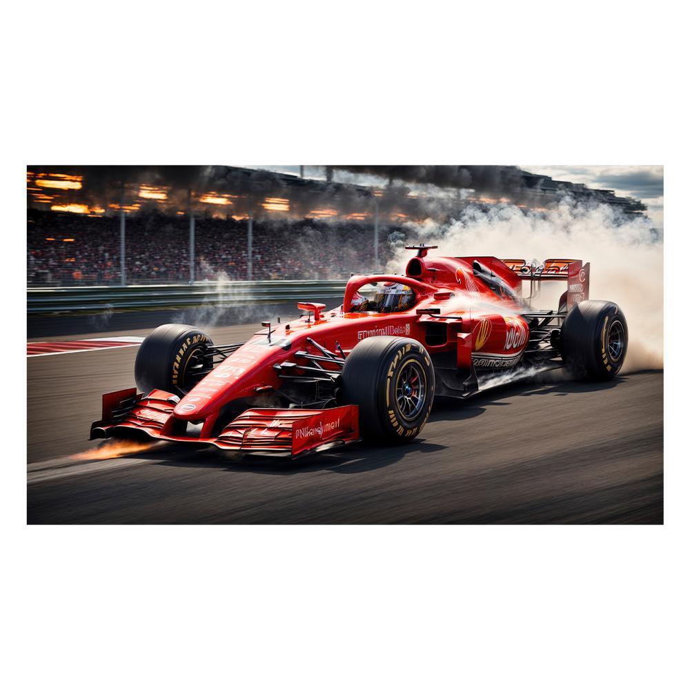 Racing Car Wall Art Picture Vehicle Modern Canvas Painting Poster and Print for Living Room Bedroom Home Decor