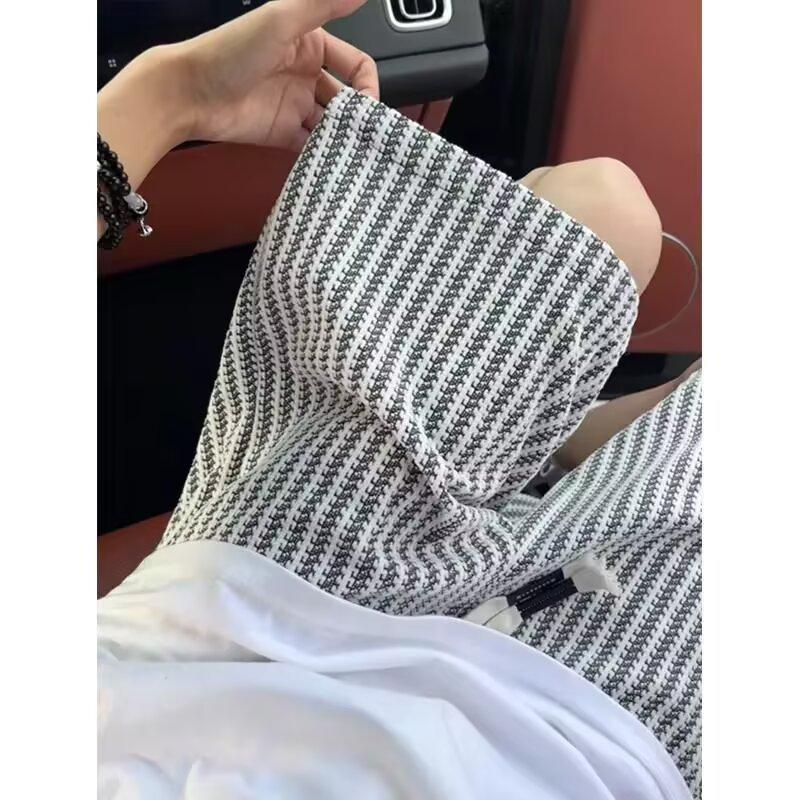 

Новые американские шорты для мужчин на лето, тонкий стиль, нишевые свободные большого размера спортивные и повседневные шорты до колена 5XL