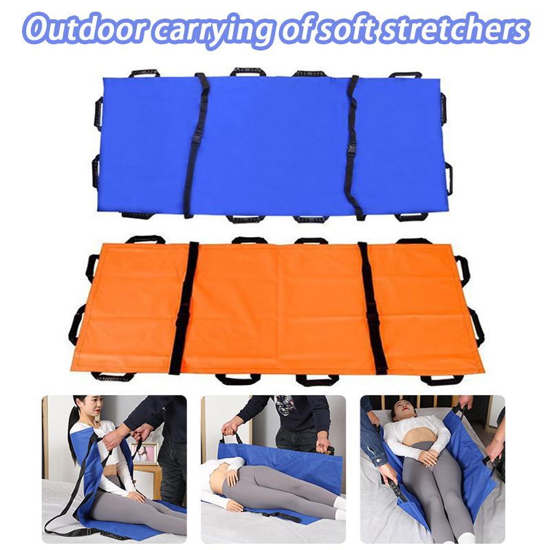 Soft Stretcher Portable And Easy To Use For Home And Outdoor Use Foldable Nylon Cloth Thickened Transport And Transfer Belt