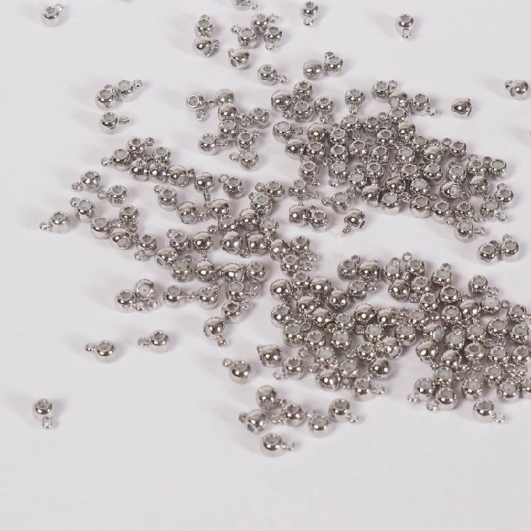 Set of 20 Silicone Plug Stopper Bead Positioning Beads Jewelry Making Findings