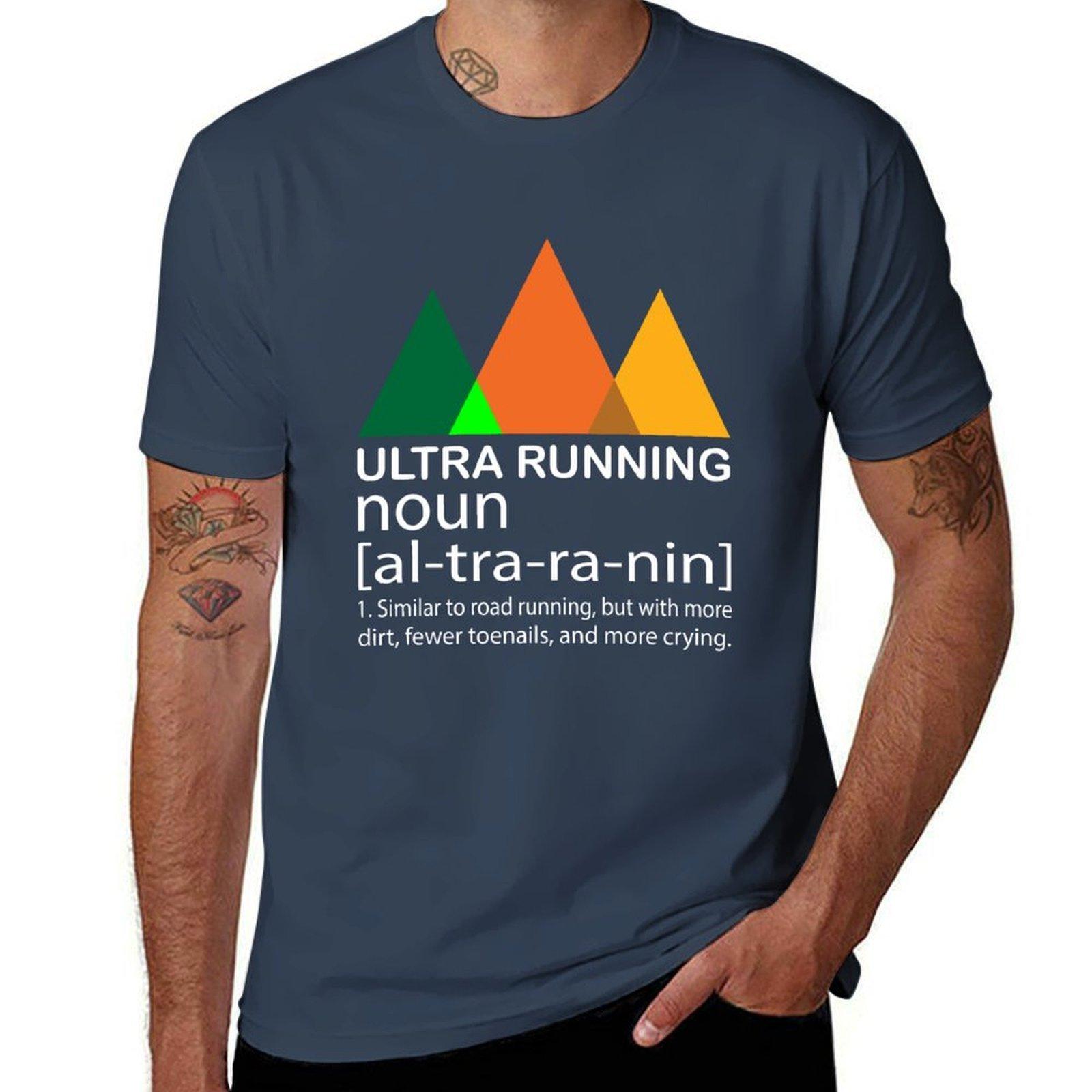 Ultra Running Running Shirt Gift Tshirt Holiday All Match Tshirt S