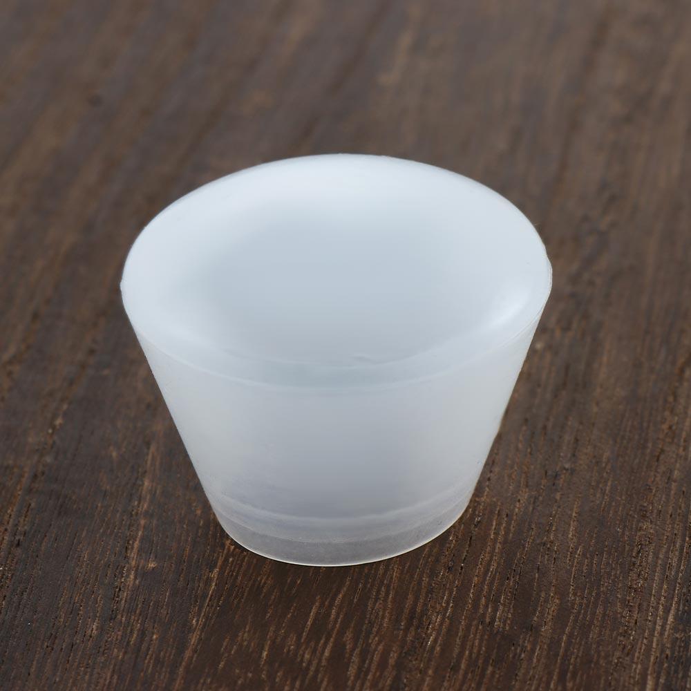 White Shockproof Tennis Energy Sleeve Handle End Cap Racket Power Cap Tennis Racket Cover