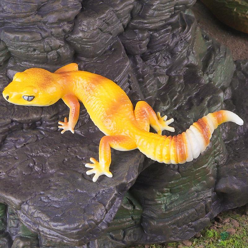 Kids' Educational Reptile Model: Gecko Simulation Ornament