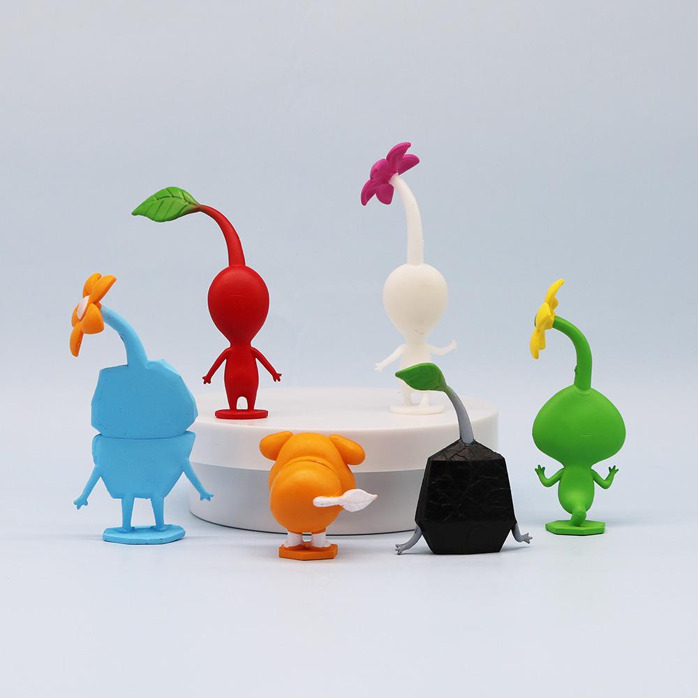 Pikmin Figures Set: Olimar Game Peripheral Ornament Model