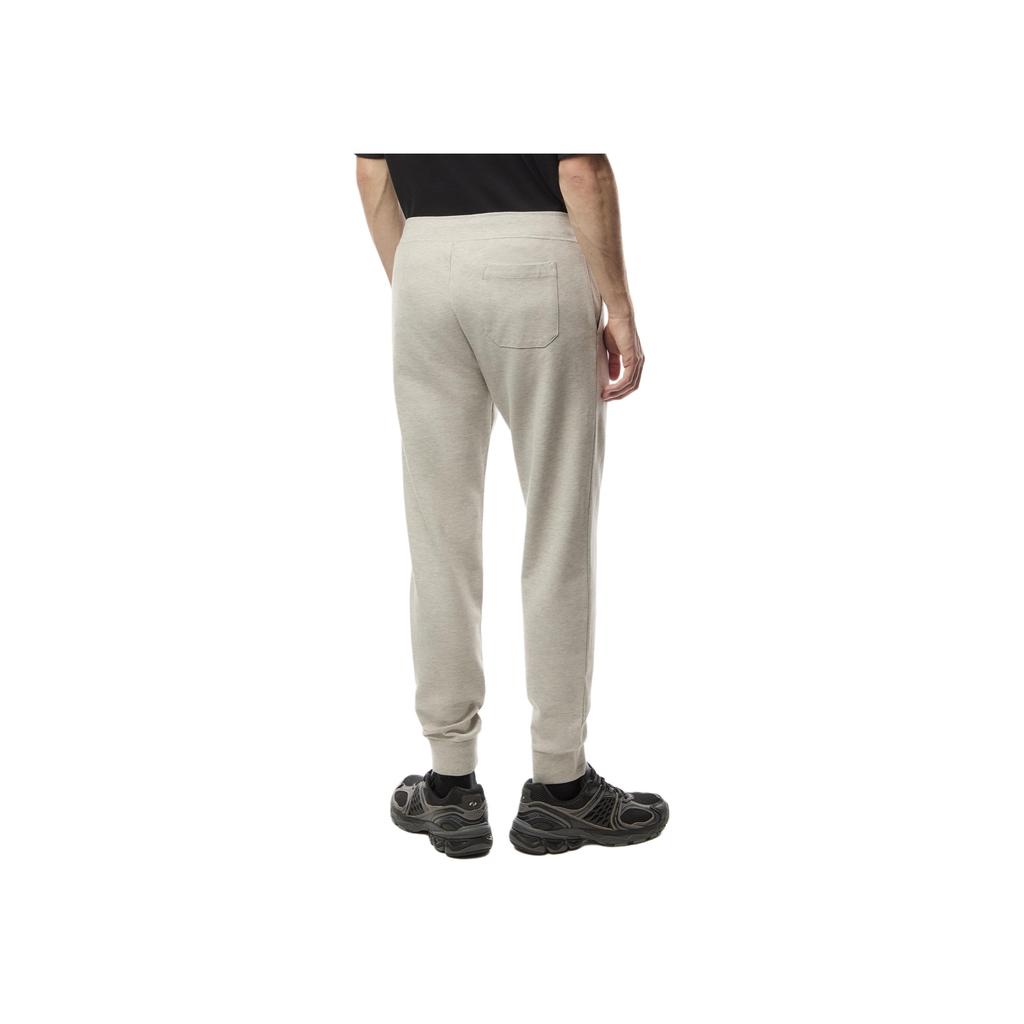 Polo Ralph Lauren FW22 Solid Color Logo Embroidered Elastic Waist Cuffed Sweatpants Men Sweatpants Gray 710888283-003