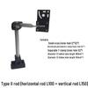 Photoelectric Adjustable Sensor Bracket & Light Source Clamp for Conveyor Accessories