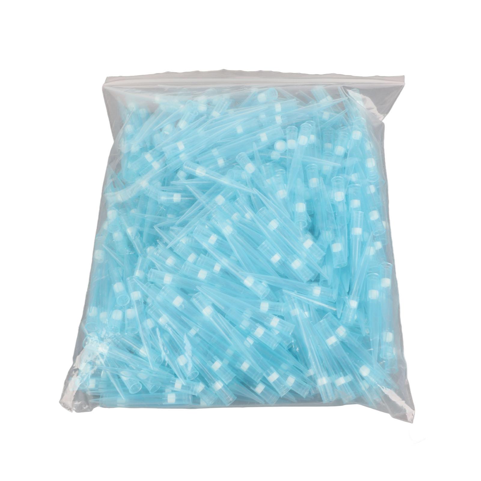 

Наконечник пипетки PP пластиковый прозрачный жидкий пипеточный фильтр наконечник для лаборатории 500PCS 7cm 1000ul