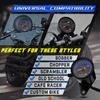 Cafe Racer  Custom Motorcycle Mechanical Speedometer with LED Indicator Odometer 220km h