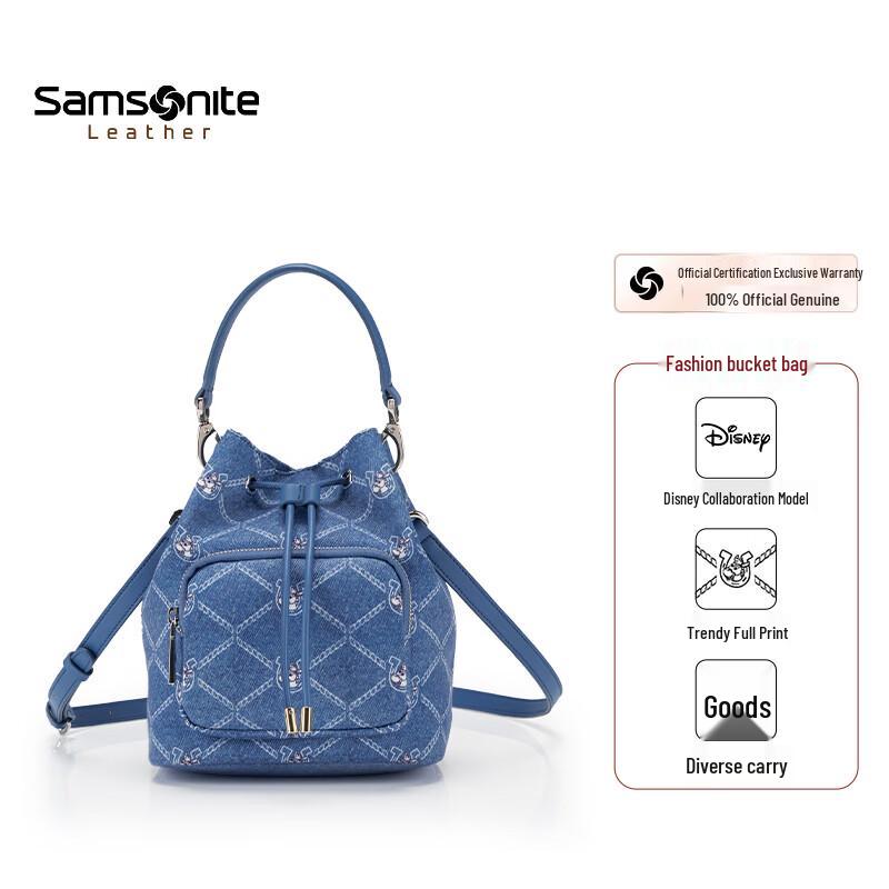 Samsonite Drawstring Bucket Crossbody Bag