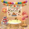 Baby's First Birthday Décor - Balloons & Party Scene for Boys & Girls