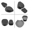 Black Motorcycle Driver Seat Cover Waterproof Sunscreen Motorbike Passenger Cushion Cover For Yamaha Virago XV 400 535 1987-up