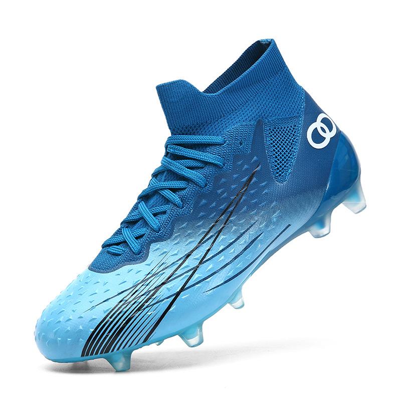 New 2025 Seamless Flying Weaving Large Size Football Shoes Long Nails Broken Nails Xiyin Amazon Size 35-46