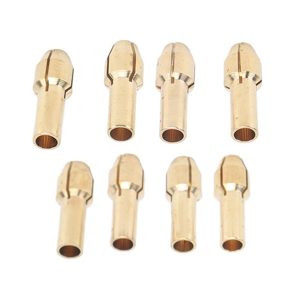 10PCS Brass Collet Chuck Set Precision Quick Change Drill Chuck  Electric Drills
