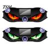 Auto Interior Night Lights Solar Devil Eyes Light for Windshield, Window Warning Sign with Three Smart Modes, Automotive Ambient Lighting Kits