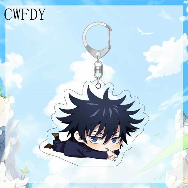 Anime Geto Suguru Ryomen Sukuna Fushiguro Toji Nanami Kento Okkotsu Yuta Inumaki Toge Acrylic Keychains Pendants Figure Toy Gift