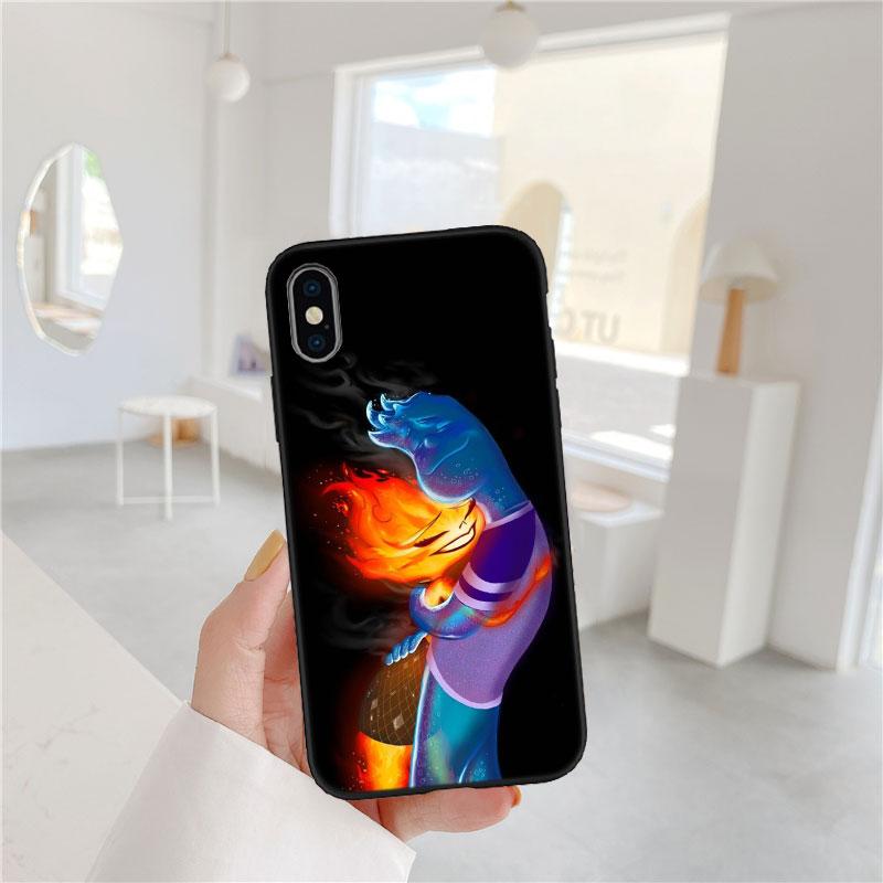 CJ39 Disney Elemental Soft Shell Phone Case for Samsung Galaxy Note 10 20 S23 S24 S25 Ultra FE Plus Edge Lite A02S A35 A07 A17