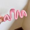 Jelly color shark hairpins 1 PC with as a head accessory wavy low-neck hairpin clips series resembling hairstyle  Jewelry