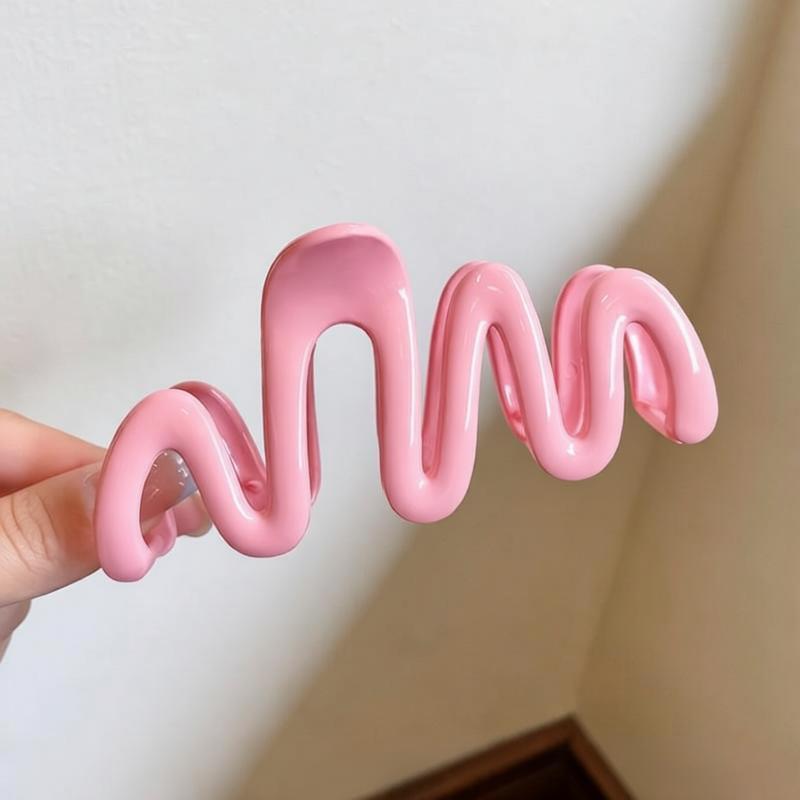 Jelly color shark hairpins 1 PC with as a head accessory wavy low-neck hairpin clips series resembling hairstyle Jewelry