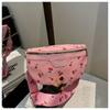 1pc Women'S Crossbody Bag Lightweight, Versatile, And Fashionable Cherry Print Waist Bag Featuring a Zipper Closure And an Adjustable Strap