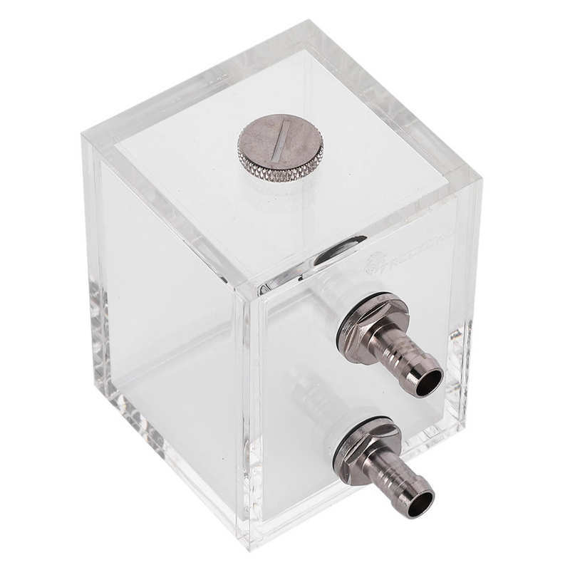200ml Transparent Acrylic Water Cooling Tank Computer Water Cooled  Reservoir for PC Liquid Cooling System Accessories