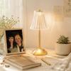 Retro Crystal Rechargeable Desk Lamp - CE Certified Night Light Atmosphere Lamp