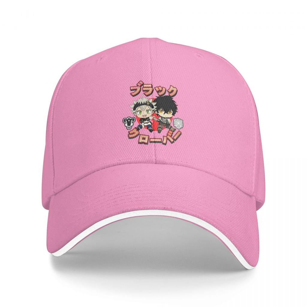 Baseball Caps Black Clover Asta Yuno Grinbellor Noell Silva Anime Graphic Unisex Sport Spring Caps