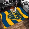 1pc Club Atlético Boca Juniors Print Area Rug - Soft,Washable Non-Slip Indoor Mat for Office Chairs,Living Room,Home Office Decorative Rug
