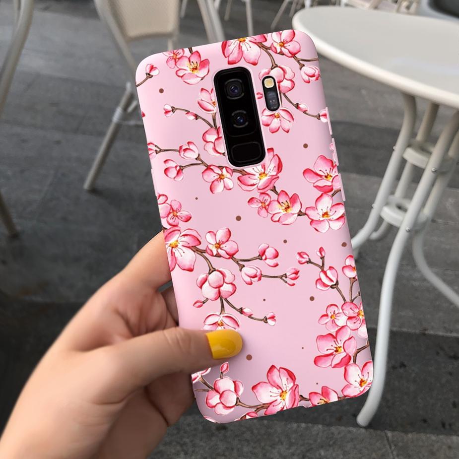 For Samsung Galaxy S9 S9+ Case Cute Fashion Cartoon Girls Cover Silicone Soft TPU Phone Case For Samsung S9 Plus S9+ Fundas Capa