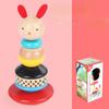 Bunny Balancing Wooden Children Toy Early Education Cognitive Skills Enhancement