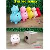 Piggy Bank,Unbreakable Plastic Money Bank,Coin Bank for Girls and Boys,Medium Size Piggy Banks, Practical Gifts for Birthday, Easter, Christmas (Pink)