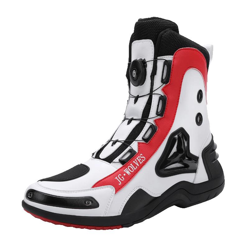 Motorcycle riding shoes spring and autumn models summer and autumn breathable thick-soled off-road pull high-top motorcycle boots commuting 37