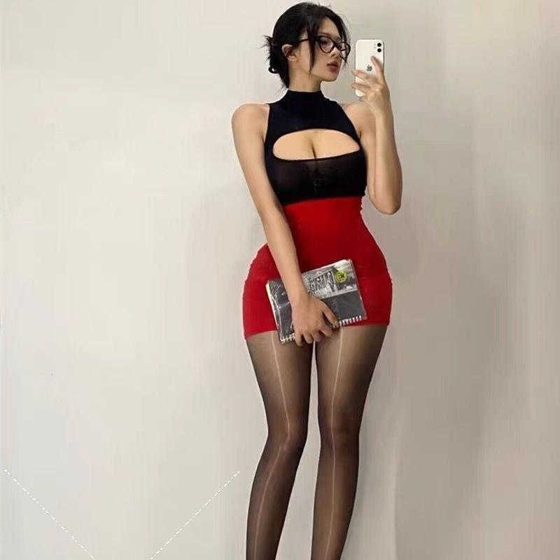 Sex Underwear Secretary Wear Sex Underwear Sexy onesie Uniform Seduction Passion Suit Pure Desire Free OS